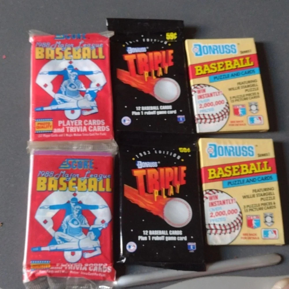 Wax Packs BB Cards